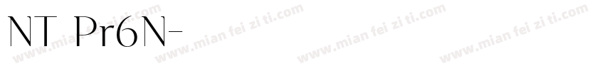 NT Pr6N字体转换